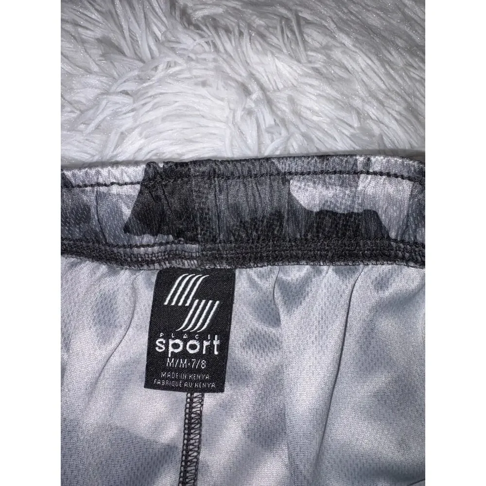 Children’s Place Sport Boys 7/8 Gray Design Sport Shorts. Great Shape. Comf